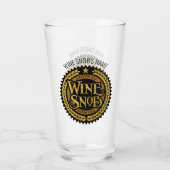 Wine Snob Glas (Achterkant)