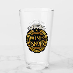 Wine Snob Glas