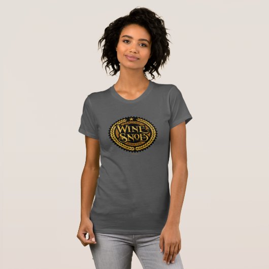 Wine Snob T-shirt (Voorkant volledig)