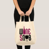 Wine Snob Tote Bag (Voorkant (product))