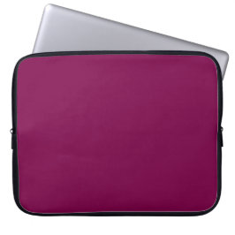 Wine Solid Color-laptophoes Laptop Sleeve