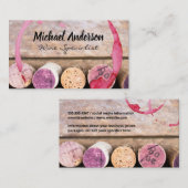 Wine Stain | Kerken op tafel Visitekaartje (Voorkant / Achterkant)