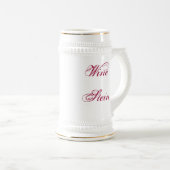 Wine Stein Bierpul (Voorkant rechts)