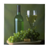 Wine still Life Tile Trivet Tegeltje (Voorkant)