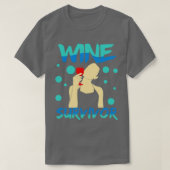 Wine Survivor T-shirt (Design voorkant)