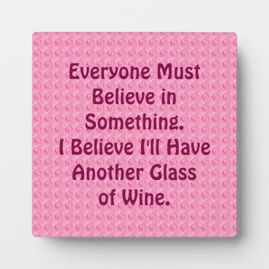 Wine Tabletop Fotoplaat (Voorkant)