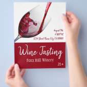 Wine Tasting Flyer (Hand)