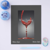 Wine Tasting Flyer (Enkel)