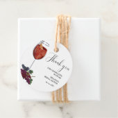 WIne Tasting vrijgezellenfeest Dank u Bedankjes Labels (In situ)