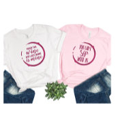 Wine-Themed Bride Tri-Blend Shirt