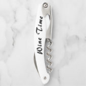 Wine Time Corkschroef Kurkentrekker (Achterkant)