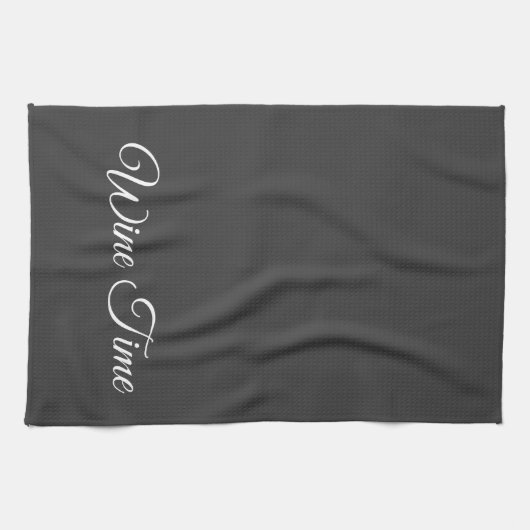 Wine Time Kitchen Towel Theedoek (Horizontaal)