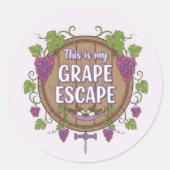 Wine Time Sticker Set (Voorkant)