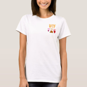 Wine Turkey Family Funny Thanksgiving T-shirt