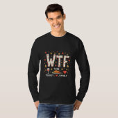 WIne Turkije Familie Grappige Thanksgiving T-shirt (Voorkant volledig)