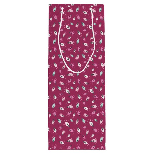 Wine Twinkle Lights Wine Gift Bag Wijn Cadeautas (Achterkant)