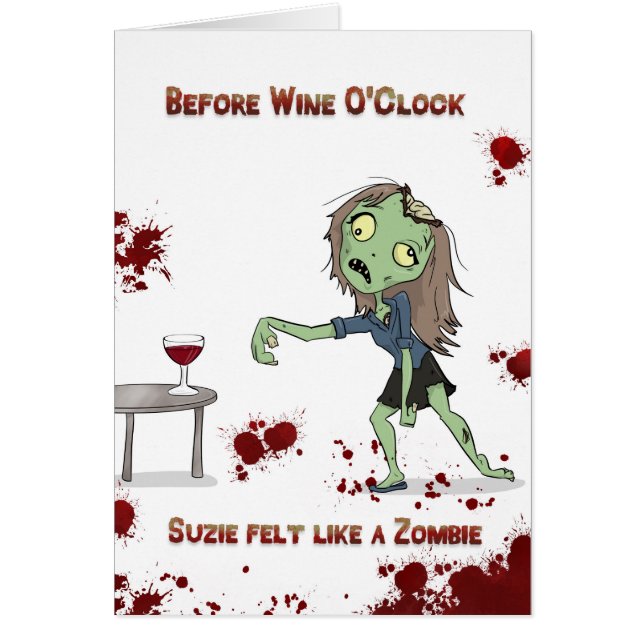 Wine-uurzombie (Voorkant)