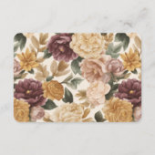 Wine Vineyard Club Old Money Diaper Raffle Insert Informatiekaartje (Achterkant)