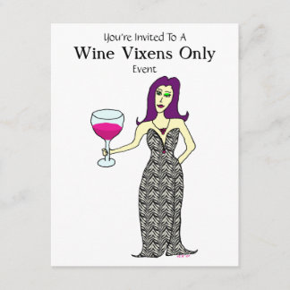 Wine Vixen Event Kaart