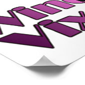 Wine Vixen Poster (Hoek)