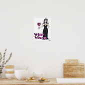 Wine Vixen Poster (Keuken)