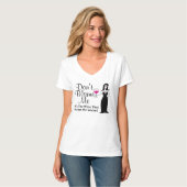 Wine Vixen: "Vergeef me niet, het is de wijn..." T-shirt (Voorkant volledig)
