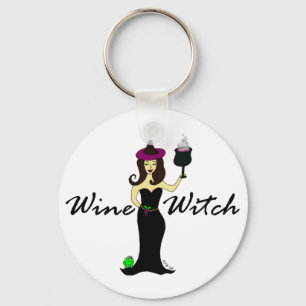 Wine Witch Sleutelhanger