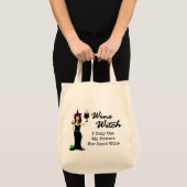 Wine Witch Tote Bag (Voorkant (product))