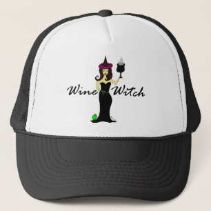 Wine Witch Trucker Pet