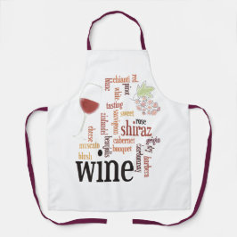 Wine Word Cloud Design Schort
