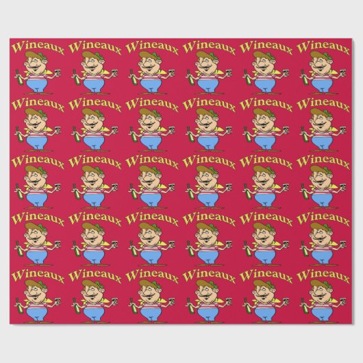 Wineaux Gift Wrap Cadeaupapier (Vlak)