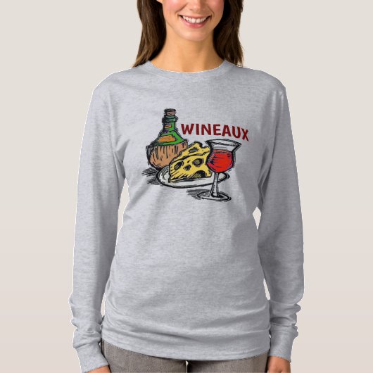 WINEAUX. T-SHIRT (Voorkant)