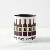 Wineaux-wijnflessen Lineup: kan wijn bevatten Mok (Midden)