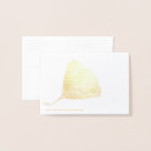 Winecup Wildflower Folie Kaarten (Met envelop)