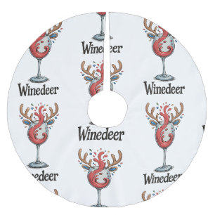 Winedeer Rendier Kerstmis Xmas Matching Familie Kerstboom Rok