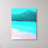 Wineglass Bay Tasmania Australië Canvas Afdruk (Voorkant)