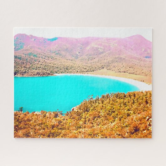 Wineglass Bay Tasmania Australië Legpuzzel (Horizontaal)