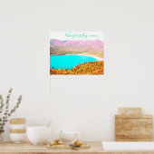 Wineglass Bay Tasmania Australië Poster (Keuken)