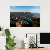 Wineglass Bay, Tasmania, Australië Poster (Thuiskantoor)