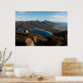 Wineglass Bay, Tasmania, Australië Poster (Keuken)