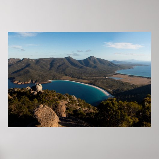 Wineglass Bay, Tasmania, Australië Poster (Voorkant)