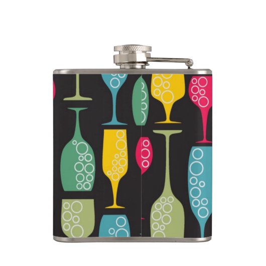 Wineglass Heupfles (Achterkant)