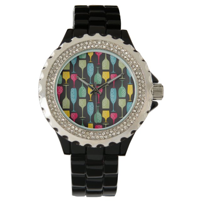 Wineglass Horloge (Voorkant)