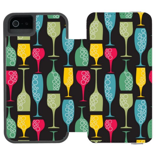 Wineglass Incipio iPhone Portemonnee Hoesje (Agenda Open)
