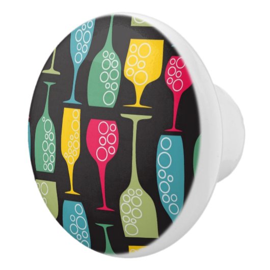 Wineglass Keramische Knop (Rechts)