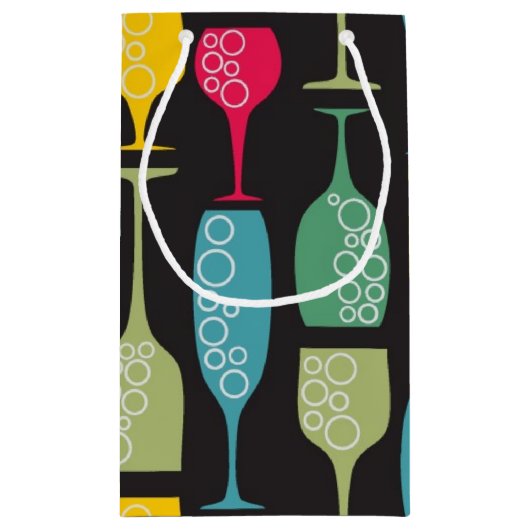 Wineglass Klein Cadeauzakje (Achterkant)