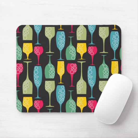 Wineglass Muismat (Met muis)