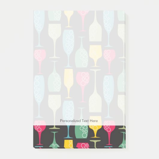 Wineglass Post-it® Notes (Voorkant)