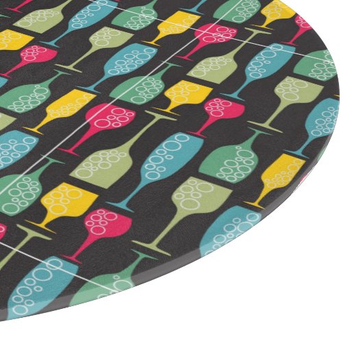 Wineglass Snijplank (Hoek)