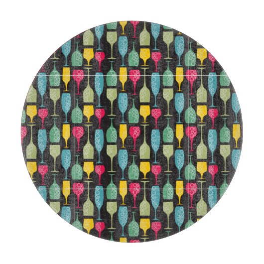 Wineglass Snijplank (Voorkant)